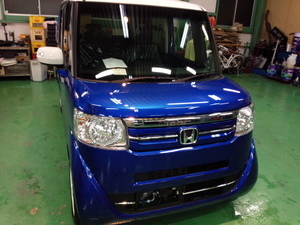 羽村市A様 新車 JF1 Nbox RMC ガラスコーティング施工
