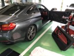 BMW F32 428iクーペ 運転席インナードアハンドル交換作業❗️運転席のインストルメントパネル等を外してドアハンドル交換しました。青梅市Y様BMWF32428iクーペ