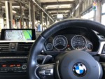 BMWF32420iクーペMsport車検❗️八王子陸運局検査ラインを車検通検の為通しました 青梅市E様BMWF32420iクーペMsport車検