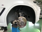 BMW G01 X3 車検❗️車検整備、ブレーキの分解・清掃・給油作業