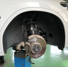 BMW G01 X3 車検❗️車検整備、ブレーキの分解・清掃・給油作業